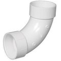 Bissell Homecare PVC003040800HA 2 in. 90 Degree Elbow Long Sweep HO880995